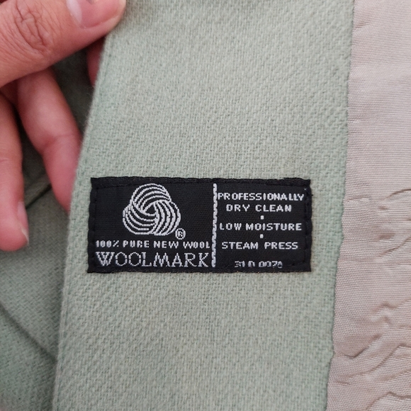 Vintage Herman Geist‎ Wool Blazer Size 8 - Picture 8 of 9